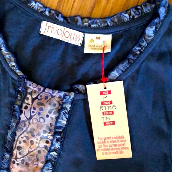 NWT Frivolous by la blend M Gray Pant/Top Set - Picture 7 of 8